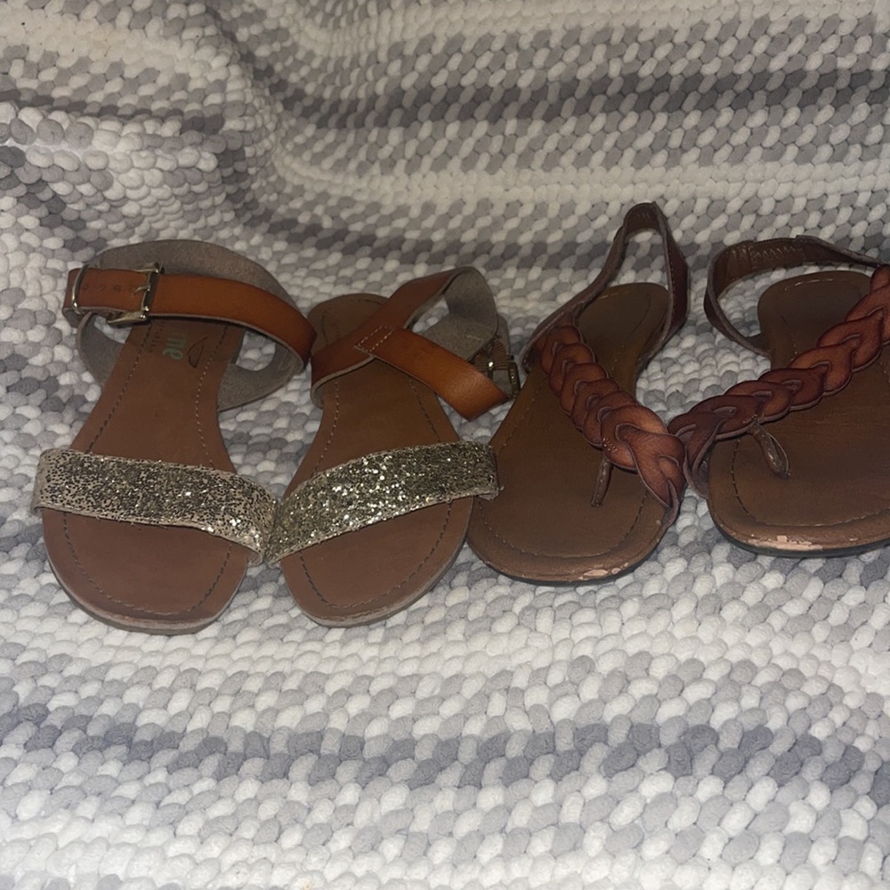 Womens sandals size 6 lot from Maurice’s and Francesca’s - Picture 4 of 5